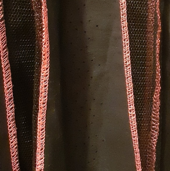 Lani Black and Pink Tutu Inspired Skirt Side Zip and Tulle Underskirt size M - L - Picture 5 of 7